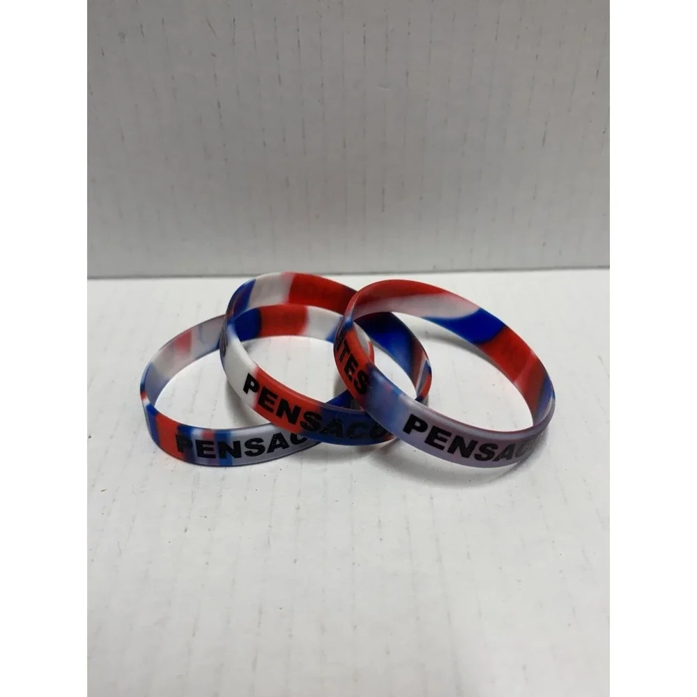 3 MARRIOTT Pensacola Beach silicone bracelet wristband‎ Blue Angels summer 2025